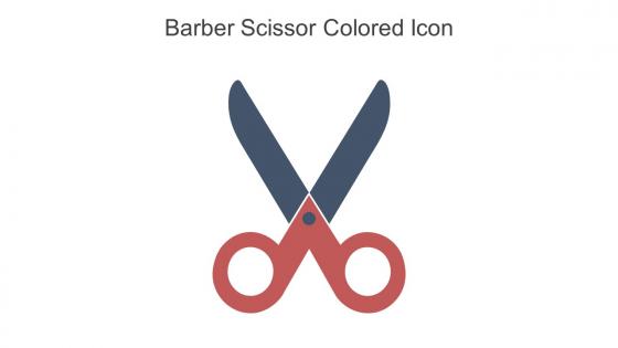 Barber Scissor Colored Icon In Powerpoint Pptx Png And Editable Eps Format