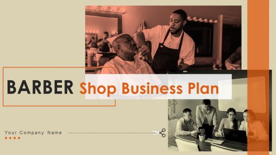 Barber Shop Business Plan Powerpoint Presentation Slides