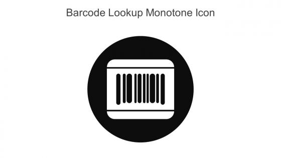 Barcode Lookup Monotone Icon In Powerpoint Pptx Png And Editable Eps Format