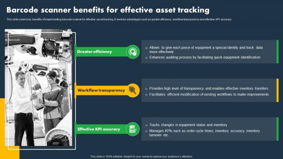 Barcode Scanner Benefits For Effective Asset Tracking Asset Tracking And Monitoring Solutions