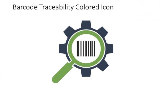 Barcode Traceability Colored Icon In Powerpoint Pptx Png And Editable Eps Format