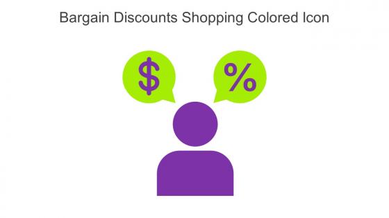 Bargain Discounts Shopping Colored Icon In Powerpoint Pptx Png And Editable Eps Format
