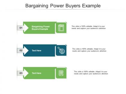 Bargaining power buyers example ppt powerpoint presentation inspiration model cpb