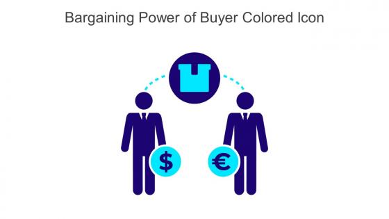 Bargaining Power Of Buyer Colored Icon In Powerpoint Pptx Png And Editable Eps Format