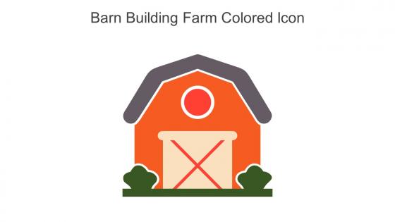 Barn Building Farm Colored Icon In Powerpoint Pptx Png And Editable Eps Format