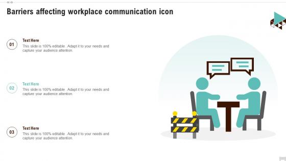 Barriers Affecting Workplace Communication Icon