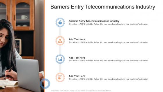 Barriers Entry Telecommunications Industry In Powerpoint And Google Slides Cpb