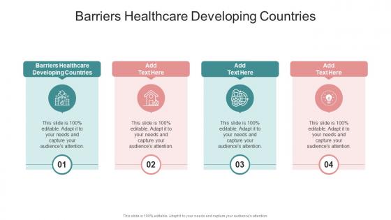 Barriers Healthcare Developing Countries In Powerpoint And Google Slides Cpb