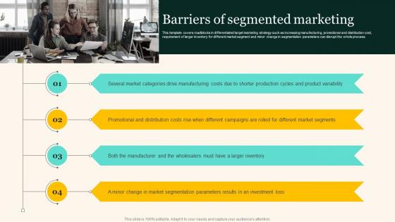 Barriers Of Segmented Marketing Marketing Strategies To Grow Your Audience