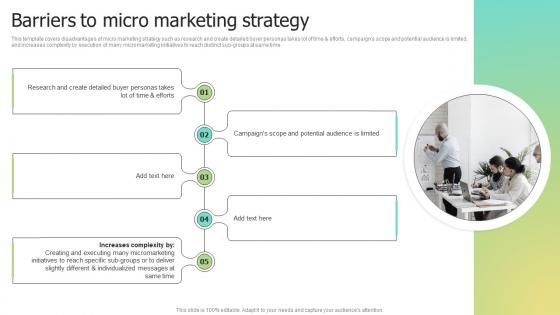 Barriers To Micro Marketing Strategy Selecting Target Markets And Target Market Strategies
