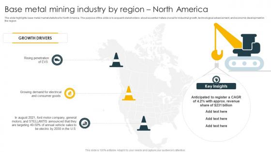 Base Metal Mining Industry By Region North Global Metals And Mining Industry Outlook IR SS