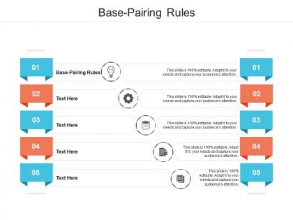 Base pairing rules ppt powerpoint presentation summary example introduction cpb