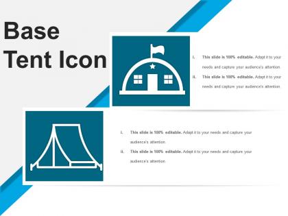 Base tent icon
