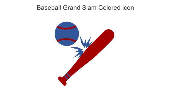 Baseball Grand Slam Colored Icon In Powerpoint Pptx Png And Editable Eps Format