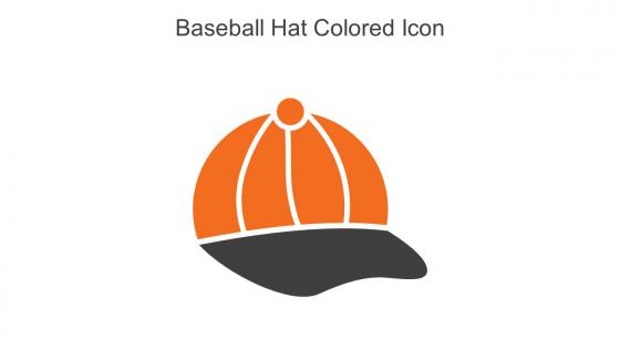 Baseball Hat Colored Icon In Powerpoint Pptx Png And Editable Eps Format