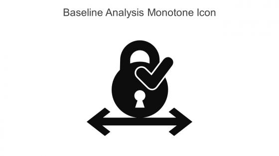 Baseline Analysis Monotone Icon In Powerpoint Pptx Png And Editable Eps Format