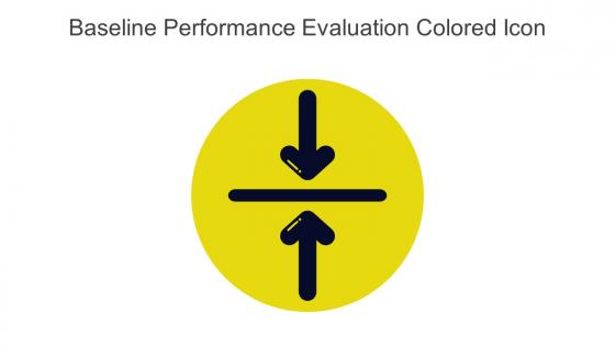Baseline Performance Evaluation Colored Icon In Powerpoint Pptx Png And Editable Eps Format