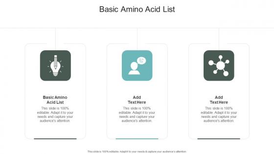 Basic Amino Acid List In Powerpoint And Google Slides Cpb