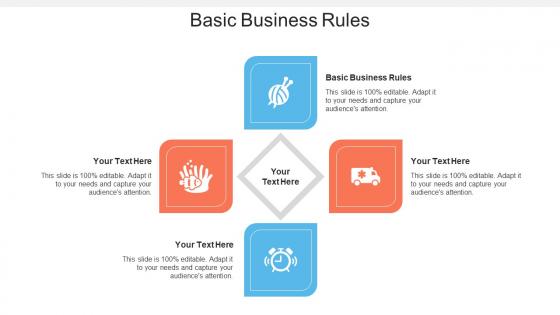 Basic Business Rules Ppt Powerpoint Presentation Layouts Layout Cpb