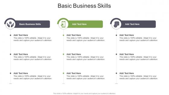 Basic Business Skills In Powerpoint And Google Slides Cpb