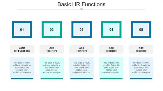 Basic HR Functions In Powerpoint And Google Slides Cpb