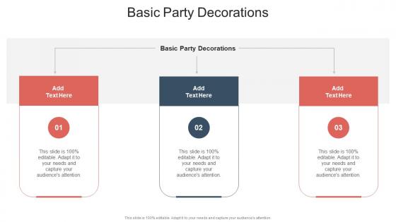 Basic Party Decorations In Powerpoint And Google Slides Cpb