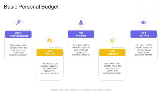 Basic Personal Budget In Powerpoint And Google Slides Cpb