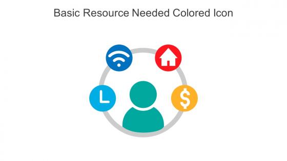 Basic Resource Needed Colored Icon In Powerpoint Pptx Png And Editable Eps Format