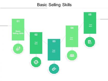 Basic selling skills ppt powerpoint presentation portfolio samples cpb