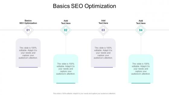 Basics Seo Optimization In Powerpoint And Google Slides Cpb