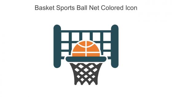 Basket Sports Ball Net Colored Icon In Powerpoint Pptx Png And Editable Eps Format