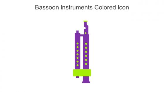 Bassoon Instruments Colored Icon In Powerpoint Pptx Png And Editable Eps Format