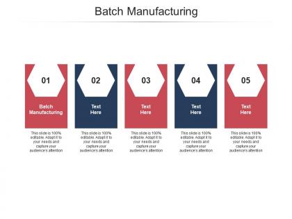 Batch manufacturing ppt powerpoint presentation summary templates cpb