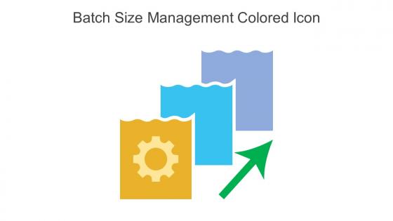 Batch Size Management Colored Icon In Powerpoint Pptx Png And Editable Eps Format