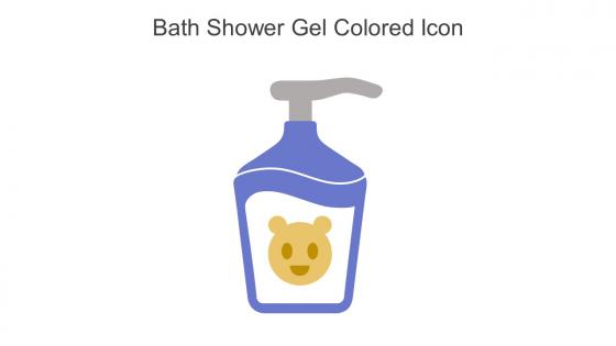 Bath Shower Gel Colored Icon In Powerpoint Pptx Png And Editable Eps Format