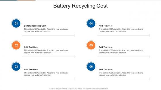 Battery Recycling Cost In Powerpoint And Google Slides Cpb