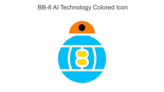 BB 8 AI Technology Colored Icon In Powerpoint Pptx Png And Editable Eps Format