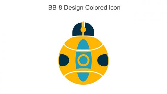 BB 8 Design Colored Icon In Powerpoint Pptx Png And Editable Eps Format