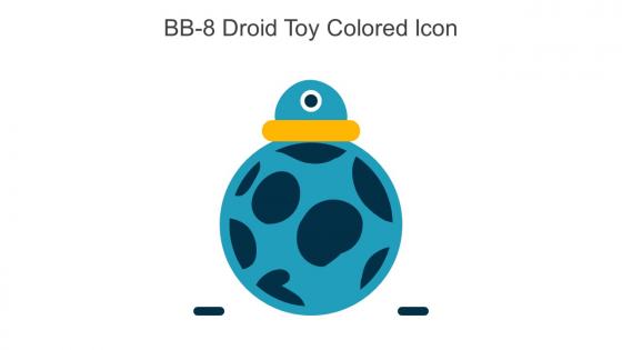 BB 8 Droid Toy Colored Icon In Powerpoint Pptx Png And Editable Eps Format