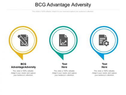 Bcg advantage adversity ppt powerpoint presentation model background cpb