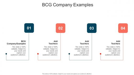 BCG Company Examples In Powerpoint And Google Slides Cpb