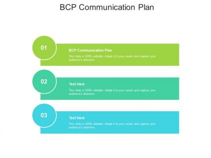 Bcp communication plan ppt powerpoint presentation inspiration clipart images cpb