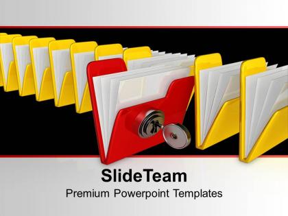 Be different concept with security powerpoint templates ppt themes and graphics 0113