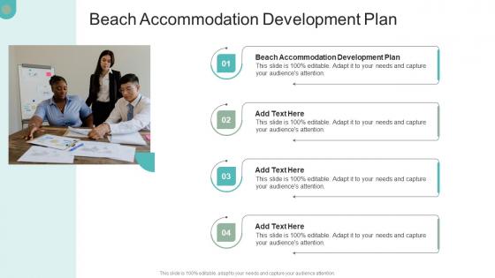 Beach Accommodation Development Plan In Powerpoint And Google Slides Cpb