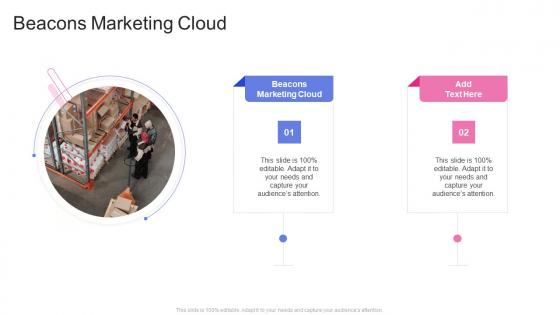Beacons Marketing Cloud In Powerpoint And Google Slides Cpb