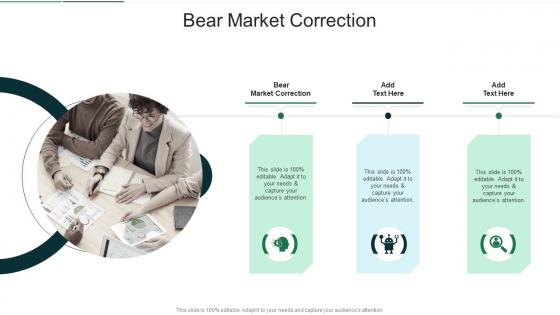 Bear Market Correction In Powerpoint And Google Slides Cpb