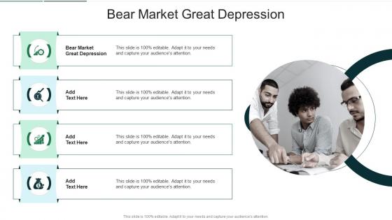Bear Market Great Depression In Powerpoint And Google Slides Cpb