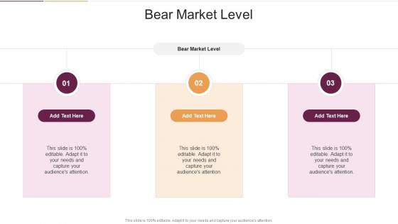 Bear Market Level In Powerpoint And Google Slides Cpb