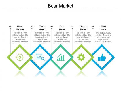 Bear market ppt powerpoint presentation infographics graphic images cpb