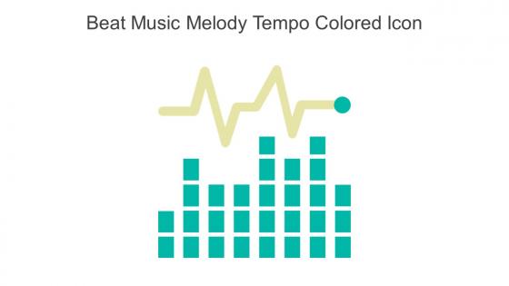 Beat Music Melody Tempo Colored Icon In Powerpoint Pptx Png And Editable Eps Format